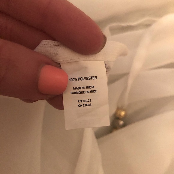 3 for $15 ❤️ NWOT 2 White Swimsuit Cover Ups - Picture 6 of 11